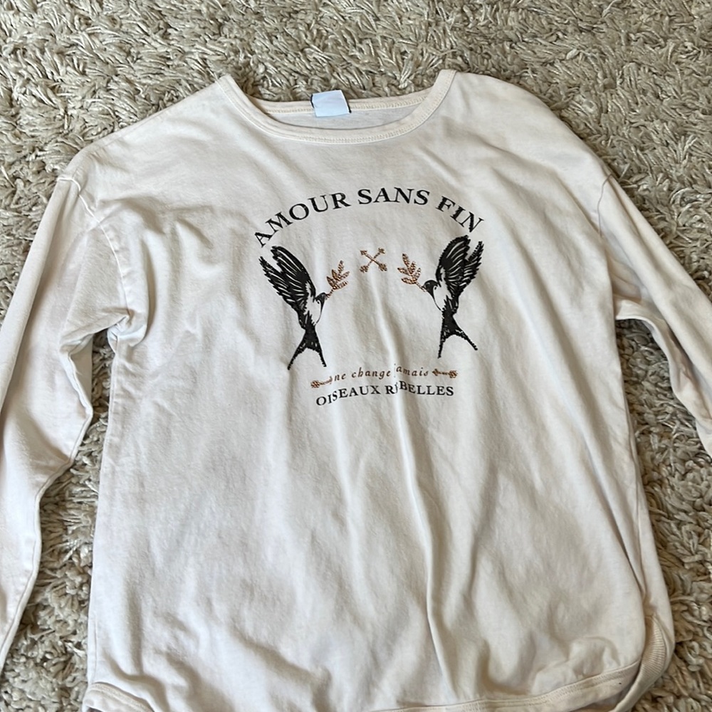 Zara Girls long sleeve shirt